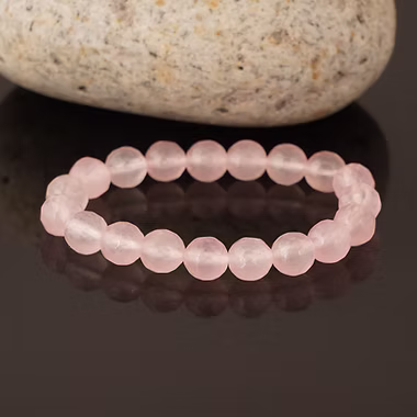 Rose Quartz Diamond Cut